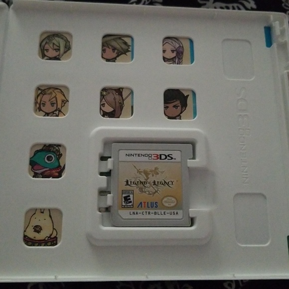Legend of Legacy - 3ds game